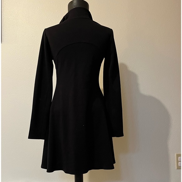 Athleta Black Long Sleeve Dress women’s size S - Picture 2 of 3